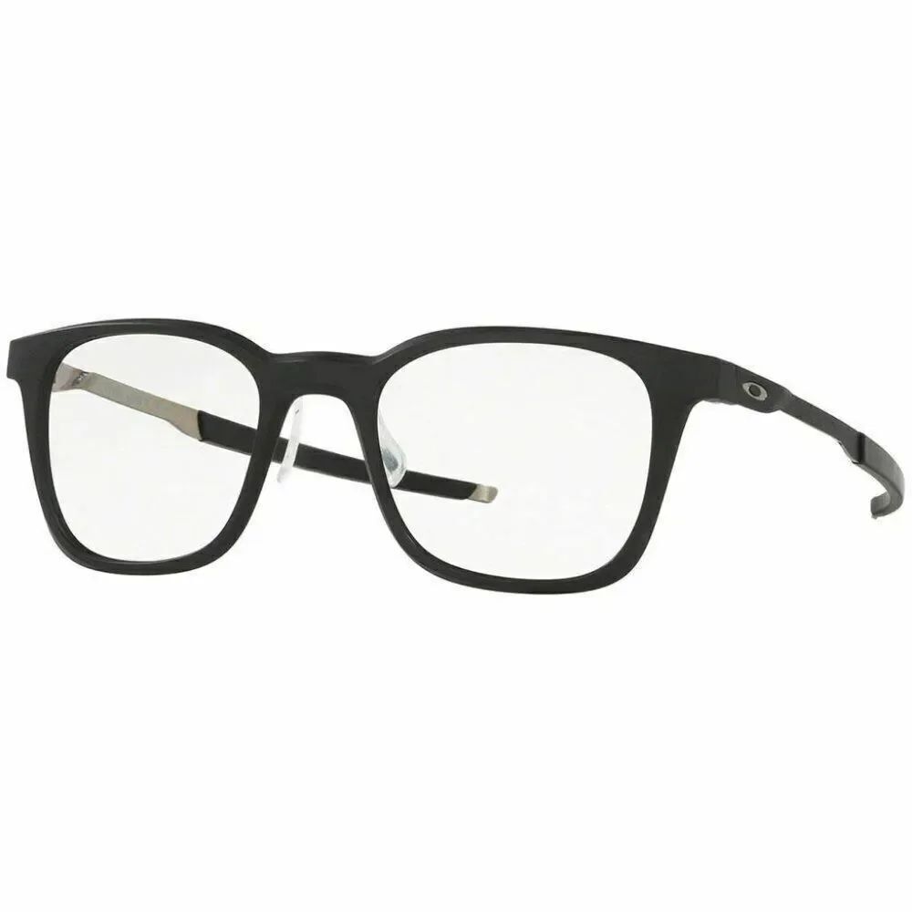 Oakley Square Eyeglasses Satin Black W/Demo Lens
